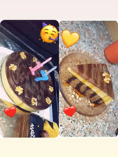 صورة لوصفة كيكة الكرامال والقهوة💜🌸