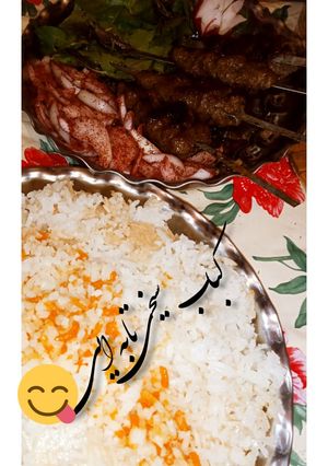 عکسی از دستور کباب سیخی تابه ای😋