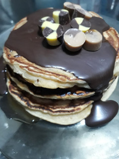 Una foto de Pancakes riquísimos y facilísimos
