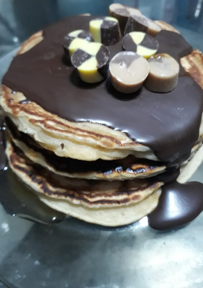 Una foto de Pancakes riquísimos y facilísimos