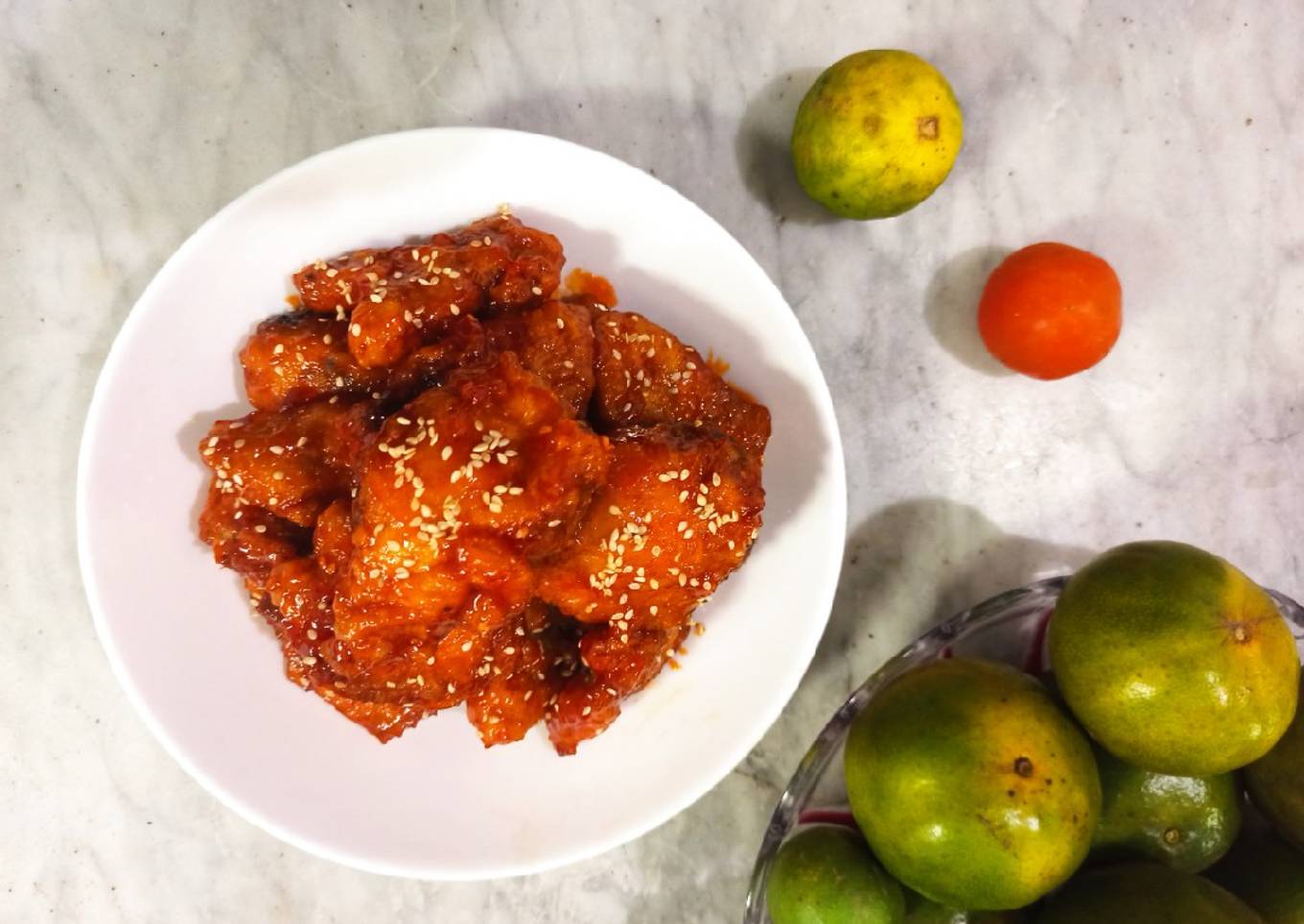 Ayam Goreng Asam Manis Garing Crispy✨