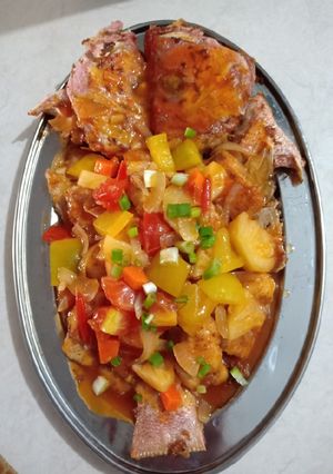 Foto resep Ikan kakap fillet asam manis