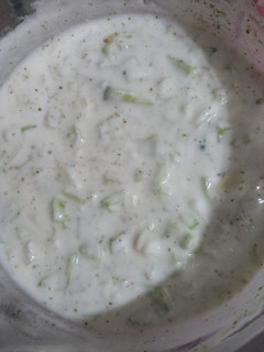 عکسی از دستور ماست و خیار