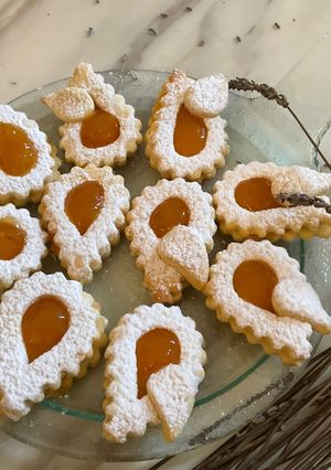 Une photo de 🎁Sablés à la confiture d’orange 🍊 amère 🎉