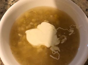 Una foto de Sopa/crema de elote