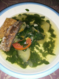 Foto resep Sayur bening kelor simple