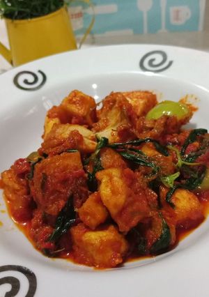 Foto resep Rica-rica Baramundi dan tahu