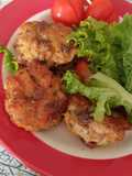 Croquetas de Sábalo fritas (versión KETO)