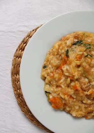 Foto de Açorda de tomate com pescada