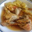 Pollo rustido de mi abuela