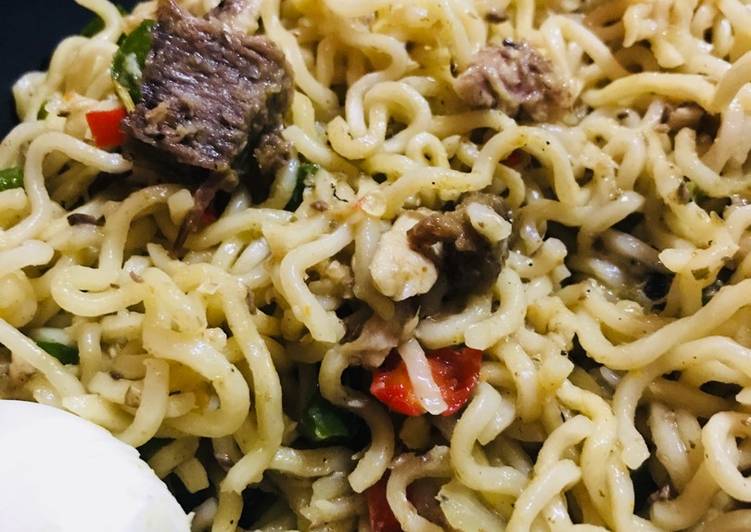 Steps to Make Super Quick Homemade Noodles Fiesta