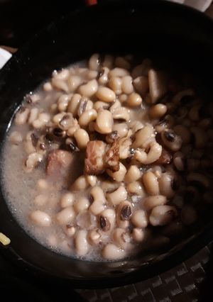 A picture of 2020 New Years Black Eyed Peas.