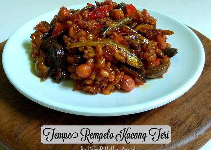 Tempe Rempelo Kacang Teri