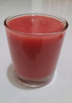 Foto resep Jus Stroberi & Jambu Biji Merah