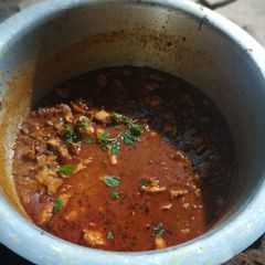 A picture of Spicy chicken pulsu.