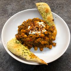 Chickpea and Spinach Curry #newyearnewyou A picture of Chickpea and Spinach Curry #newyearnewyou.