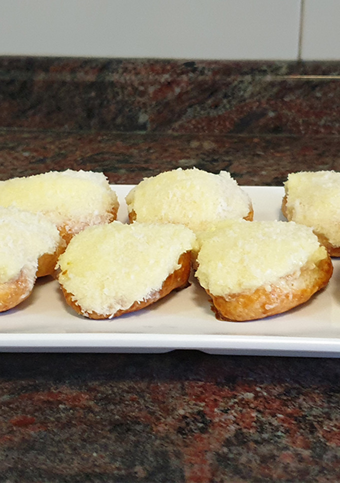Una foto de Palmeritas de coco