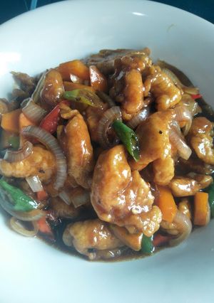 Foto resep Ayam Tepung Lada Hitam