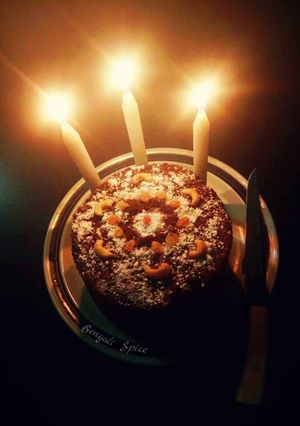 A picture of Homemade Chocolate Fruitcake.