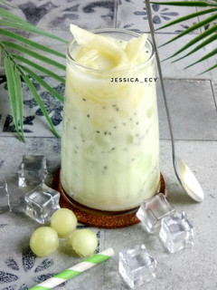 Foto resep Es Melon Yakult
