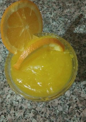 Une photo de Crème aux oranges