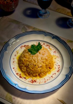 Foto principal de Risotto de calabaza « violín »