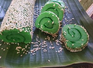 Foto resep Mochi Padan Gulung