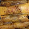Lumpia pisang coklat