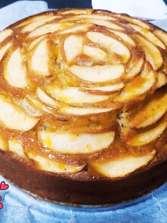 Una foto de Tarta de manzana para alegrarte las mañanas 🌞🍏🍎