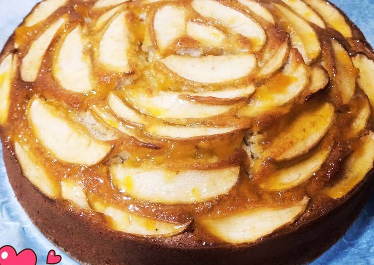 Steps to Prepare Any-night-of-the-week Tarta de manzana para alegrarte las mañanas 🌞🍏🍎