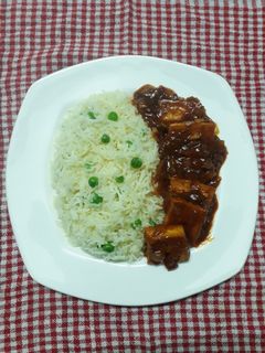 A picture of Hot and Sweet Tofu.