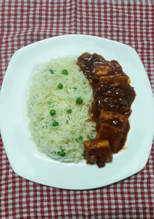 A picture of Hot and Sweet Tofu.
