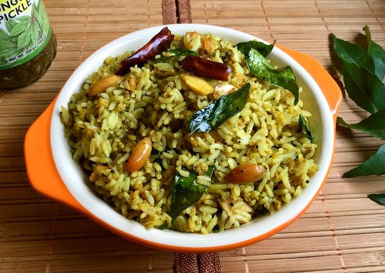 Simple Way to Prepare Super Quick Homemade Achaari Gongura Rice