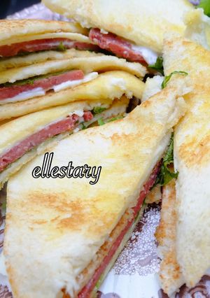 Foto resep Smoke beef Sandwich
