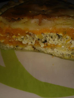 Una foto de Tarta de zapallo y ricota