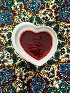 عکسی از دستور مربا توت فرنگی