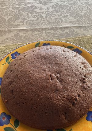 Una foto de Bizcocho de chocolate