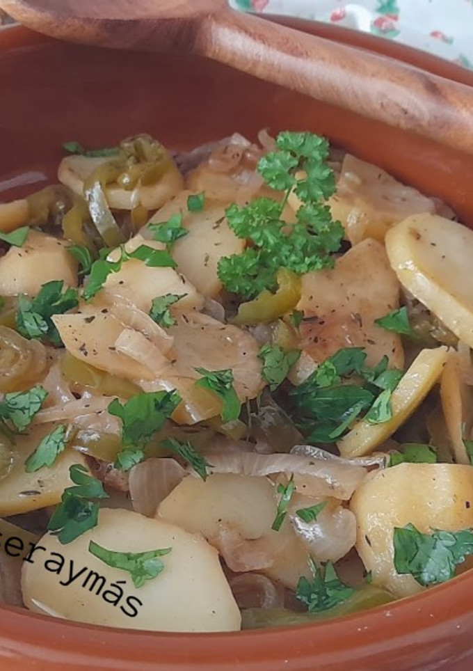 Una foto de Patatas panaderas -sin aceite-