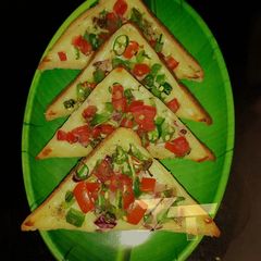 A picture of Chilli cheese toast.
