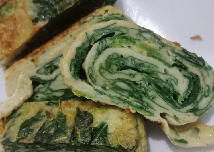 Eggroll Bayam
