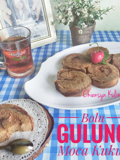 Foto resep Bolu Gulung Moca Kukus