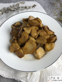 醬燒杏鮑菇(干貝般的口感) 的食譜成品照片