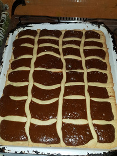 Una foto de Pasta flora de dulce de leche