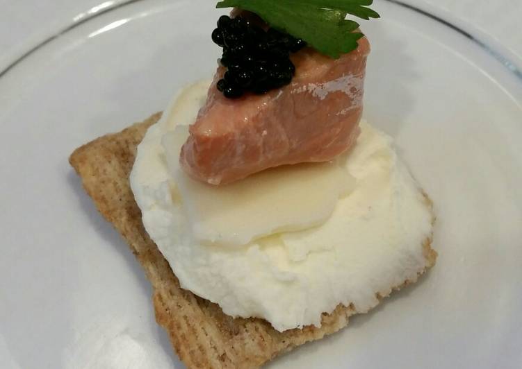 Recipe of Favorite Brads pickled salmon app 1.0