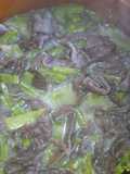 Cecina con nopales a la Mario, s