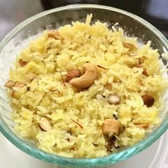 A picture of Sweet Coconut Rice.