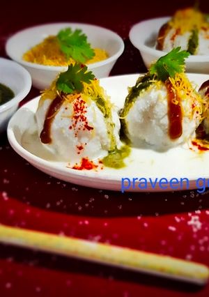 स्टफ ब्रेड दही बड़े (Stuff bread dahi bade recipe in Hindi) रेसिपी मुख्य फोटो