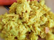 Une photo de risotto curry