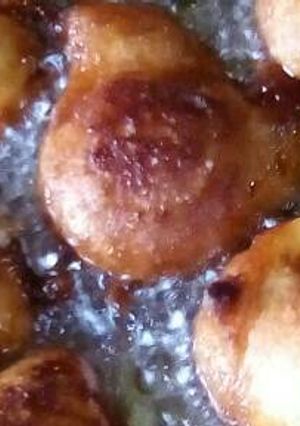 Una foto de Buñuelos de banana