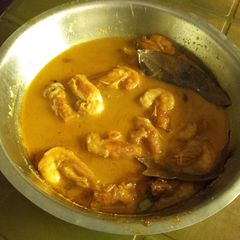 A picture of Prawn malai curry.